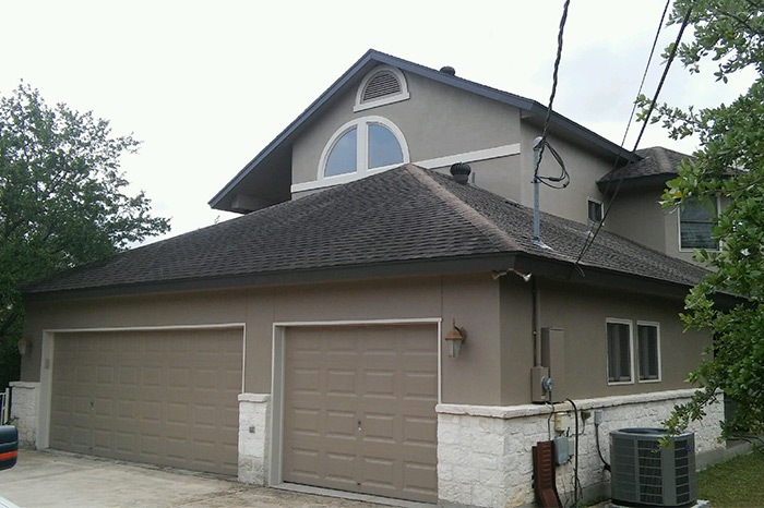 residential house after painting job